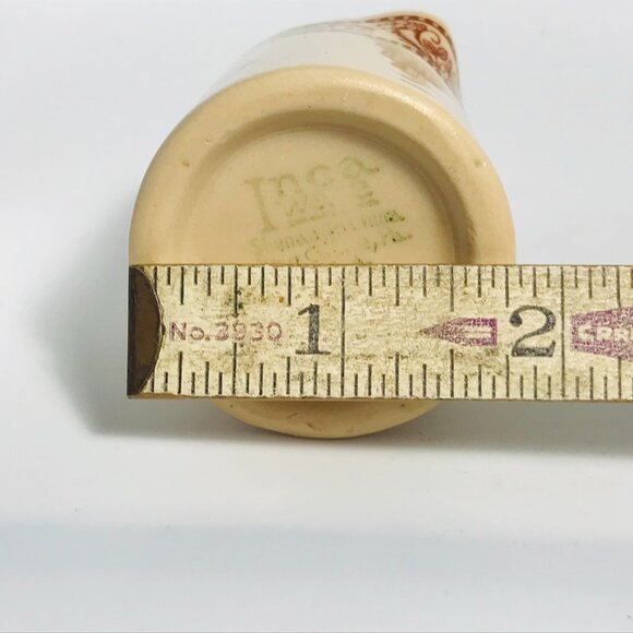 Vintage Creamer Edgemere Pattern Inca Shenango China Restaurant Ware 1 Ounce 2" - Picture 5 of 5